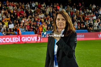 2024-05-24 - Head of AS Roma women's football Elisabetta 'Betty' Bavagnoli is seen after the Women Supercup match betweeen AS Roma and ACF Fiorentina at Dino Manuzzi Stadium on May 24, 2024 in Cesena, Italy. ©Photo: Cinzia Camela. - FINAL - AS ROMA VS ACF FIORENTINA - WOMEN ITALIAN CUP - SOCCER