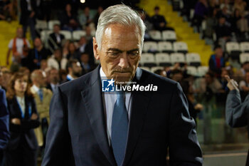 2024-05-24 - Gabriele Gravina of FIGC is seen during the Women Italy Cup match betweeen AS Roma and ACF Fiorentina at Dino Manuzzi Stadium on May 24, 2024 in Cesena, Italy. ©Photo: Cinzia Camela. - FINAL - AS ROMA VS ACF FIORENTINA - WOMEN ITALIAN CUP - SOCCER