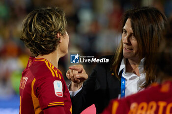 2024-05-24 - Head of AS Roma women's football Elisabetta 'Betty' Bavagnoli is seen after the Women Supercup match betweeen AS Roma and ACF Fiorentina at Dino Manuzzi Stadium on May 24, 2024 in Cesena, Italy. - FINAL - AS ROMA VS ACF FIORENTINA - WOMEN ITALIAN CUP - SOCCER