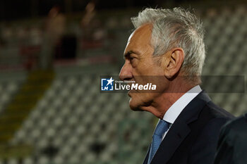 2024-05-24 - Gabriele Gravina of FIGC after the Women Italy Cup match betweeen AS Roma and ACF Fiorentina at Dino Manuzzi Stadium on May 24, 2024 in Cesena, Italy. ©Photo: Cinzia Camela. - FINAL - AS ROMA VS ACF FIORENTINA - WOMEN ITALIAN CUP - SOCCER