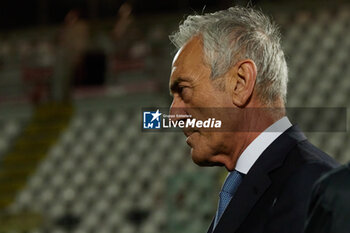 2024-05-24 - Gabriele Gravina of FIGC after the Women Italy Cup match betweeen AS Roma and ACF Fiorentina at Dino Manuzzi Stadium on May 24, 2024 in Cesena, Italy. ©Photo: Cinzia Camela. - FINAL - AS ROMA VS ACF FIORENTINA - WOMEN ITALIAN CUP - SOCCER