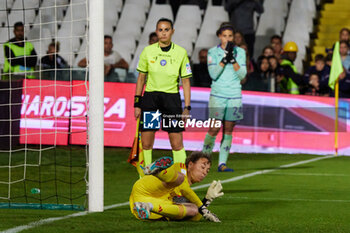 2024-05-24 - Goalkeeper Camelia Ceasar of AS Roma save a penalty during the match between AS Roma v ACF Fiorentina at Dino Manuzzi Stadium on May 24, 2024 in Cesena, Italy. ©Photo: Cinzia Camela. - FINAL - AS ROMA VS ACF FIORENTINA - WOMEN ITALIAN CUP - SOCCER