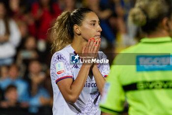 2024-05-24 - ACF Fiorentina player Emma Severini after missing her penalty during the match between AS Roma v ACF Fiorentina at Dino Manuzzi Stadium on May 24, 2024 in Cesena, Italy. ©Photo: Cinzia Camela. - FINAL - AS ROMA VS ACF FIORENTINA - WOMEN ITALIAN CUP - SOCCER