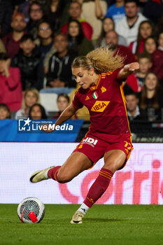 2024-05-24 - Alayah Pilgrim of AS Roma in action during the match between AS Roma v ACF Fiorentina at Dino Manuzzi Stadium on May 24, 2024 in Cesena, Italy. ©Photo: Cinzia Camela. - FINAL - AS ROMA VS ACF FIORENTINA - WOMEN ITALIAN CUP - SOCCER