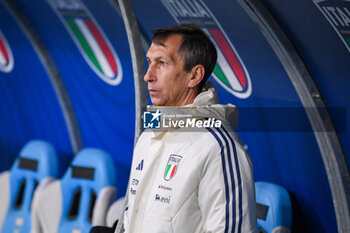 2024-03-26 - Italy's U21 Head Coach Carmine Nunziata - EURO 2025 U21 - QUALIFYING - ITALY VS TURKEY - UEFA EUROPEAN - SOCCER