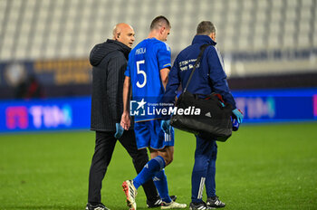 2024-03-26 - Italy’s Lorenzo Pirola exit to field - EURO 2025 U21 - QUALIFYING - ITALY VS TURKEY - UEFA EUROPEAN - SOCCER