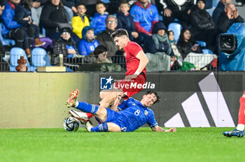 2024-03-26 - Foul of Italy’s Giovanni Fabbian - EURO 2025 U21 - QUALIFYING - ITALY VS TURKEY - UEFA EUROPEAN - SOCCER