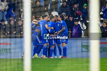 2024-03-26 - Italy's Matteo Ghilardi celebrates after scoring a goal - EURO 2025 U21 - QUALIFYING - ITALY VS TURKEY - UEFA EUROPEAN - SOCCER