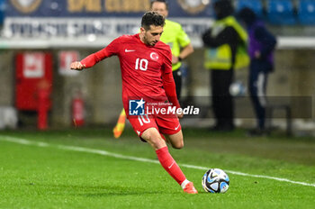 2024-03-26 - Turkiye’s Omer Beyaz portrait in action - EURO 2025 U21 - QUALIFYING - ITALY VS TURKEY - UEFA EUROPEAN - SOCCER