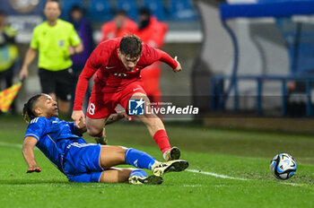 2024-03-26 - Italy’s Ndour Cher and Turkiye’s Semih Kilicsoy portrait in action - EURO 2025 U21 - QUALIFYING - ITALY VS TURKEY - UEFA EUROPEAN - SOCCER