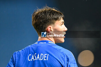 2024-03-26 - Italy’s Cesare Casadei portrait - EURO 2025 U21 - QUALIFYING - ITALY VS TURKEY - UEFA EUROPEAN - SOCCER