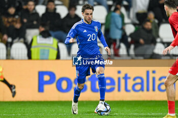 2024-03-26 - Italy’s Gaetano Oristano portrait in action - EURO 2025 U21 - QUALIFYING - ITALY VS TURKEY - UEFA EUROPEAN - SOCCER