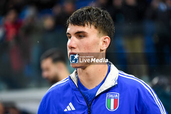 2024-03-26 - Italy’s Cesare Casadei portrait - EURO 2025 U21 - QUALIFYING - ITALY VS TURKEY - UEFA EUROPEAN - SOCCER