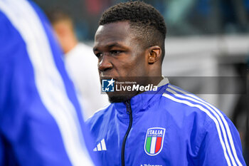 2024-03-26 - Italy’s Wilfried Gnoto portrait - EURO 2025 U21 - QUALIFYING - ITALY VS TURKEY - UEFA EUROPEAN - SOCCER