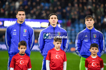 2024-03-26 - Italy’s Riccardo Calafiori portrait - EURO 2025 U21 - QUALIFYING - ITALY VS TURKEY - UEFA EUROPEAN - SOCCER