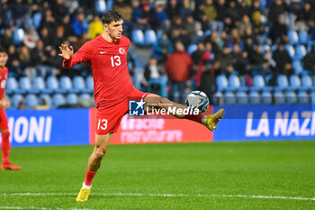 2024-03-26 - Turkiye’s Kaplan Ahmetcan portrait in action - EURO 2025 U21 - QUALIFYING - ITALY VS TURKEY - UEFA EUROPEAN - SOCCER