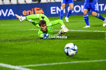 2024-03-26 - Italy’s Sebastiano Desplanches saves the ball - EURO 2025 U21 - QUALIFYING - ITALY VS TURKEY - UEFA EUROPEAN - SOCCER