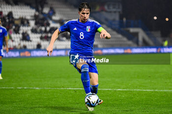 2024-03-26 - Italy’s Giovanni Fabbian portrait in action - EURO 2025 U21 - QUALIFYING - ITALY VS TURKEY - UEFA EUROPEAN - SOCCER