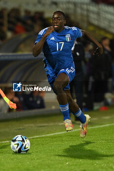 2024-03-22 - Michael Olabode Kayode (Italy) in action - EURO 2025 U21 - QUALIFYING - ITALY V LATVIA - UEFA EUROPEAN - SOCCER
