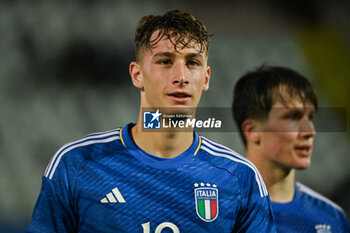 2024-03-22 - Francesco Pio Esposito (Italy) portrit - EURO 2025 U21 - QUALIFYING - ITALY V LATVIA - UEFA EUROPEAN - SOCCER