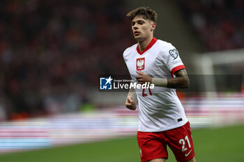 2024-02-25 - Nicola Zalewski of Poland during the UEFA Euro 2024, Play-off football match between Poland and Estonia on March 21, 2024 at PGE Narodowy stadium in Warsaw, Poland - FOOTBALL - EURO 2024 - PLAY OFF - POLAND V ESTONIA - UEFA EUROPEAN - SOCCER