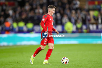 2024-03-21 - Harry Wilson (8) of Wales during the UEFA Euro 2024, Play-off football match between Wales and Finland on 21 March 2024 at Cardiff City Stadium in Cardiff, Wales - FOOTBALL - EURO 2024 - PLAY OFF - WALES V FINLAND - UEFA EUROPEAN - SOCCER