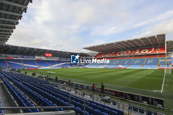 2024-03-21 - General View during the UEFA Euro 2024, Play-off football match between Wales and Finland on 21 March 2024 at Cardiff City Stadium in Cardiff, Wales - FOOTBALL - EURO 2024 - PLAY OFF - WALES V FINLAND - UEFA EUROPEAN - SOCCER