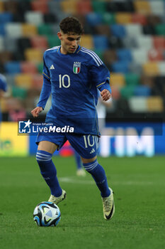 2024-03-23 - Simone Pafundi (Italy) - U19 EURO CHAMPIONSHIP - CZECH REPUBLIC VS ITALY - UEFA EUROPEAN - SOCCER
