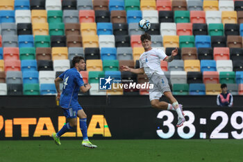 2024-03-23 - Filippo Pagnucco (Italy) - David Krupicka (Czech Republic) - U19 EURO CHAMPIONSHIP - CZECH REPUBLIC VS ITALY - UEFA EUROPEAN - SOCCER