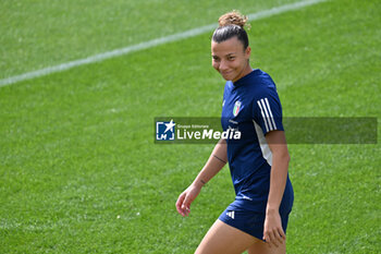 2024-04-02 - Italian player Arianna Caruso - ITALY WOMEN TRAINING SESSION - UEFA EUROPEAN - SOCCER