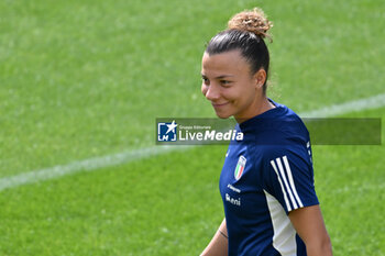 2024-04-02 - Italian player Arianna Caruso - ITALY WOMEN TRAINING SESSION - UEFA EUROPEAN - SOCCER