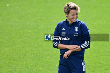2024-04-02 - Italian player Valentina Giacinti - ITALY WOMEN TRAINING SESSION - UEFA EUROPEAN - SOCCER