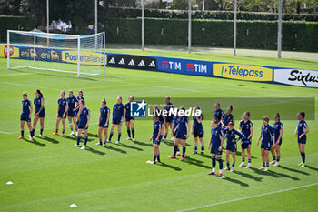 2024-04-02 - Italian players - ITALY WOMEN TRAINING SESSION - UEFA EUROPEAN - SOCCER