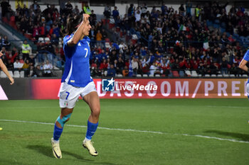 2024-04-05 - Italy's Agnese Bonfantini during the Women's European Qualifiers 2025 match 
Italy vs Us Netherlands at the Gigi Marulla Stadium in Cosenza, Italy on 
April 5, 2024 - WOMEN'S EURO 2025 - ITALY VS NETHERLANDS - UEFA EUROPEAN - SOCCER