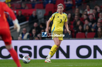 2024-04-05 - Linda Sembrant of Sweden during the UEFA Women's Euro 2025, Qualifiers football match between England and Sweden on 5 April 2024 at Wembley Stadium in London, England - FOOTBALL - WOMEN'S EURO 2025 - QUALIFYING - ENGLAND V SWEDEN - UEFA EUROPEAN - SOCCER