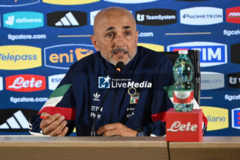 Press conference and Italy training session - UEFA EUROPEAN - SOCCER