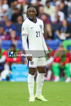 2024-06-30 - England forward Eberechi Eze during the UEFA Euro 2024, Round of 16 football match between England and Slovakia on 30 June 2024 at Veltins-Arena in Gelsenkirchen, Germany - FOOTBALL - EURO 2024 - 1/8 - ENGLAND V SLOVAKIA - UEFA EUROPEAN - SOCCER