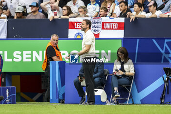 2024-06-30 - England Manager Gareth Southgate reacts during the UEFA Euro 2024, Round of 16 football match between England and Slovakia on 30 June 2024 at Veltins-Arena in Gelsenkirchen, Germany - FOOTBALL - EURO 2024 - 1/8 - ENGLAND V SLOVAKIA - UEFA EUROPEAN - SOCCER