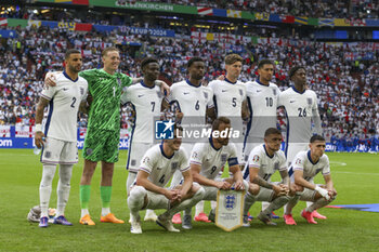 2024-06-30 - Team of England during the UEFA Euro 2024, Round of 16 football match between England and Slovakia on 30 June 2024 at Veltins-Arena in Gelsenkirchen, Germany - FOOTBALL - EURO 2024 - 1/8 - ENGLAND V SLOVAKIA - UEFA EUROPEAN - SOCCER