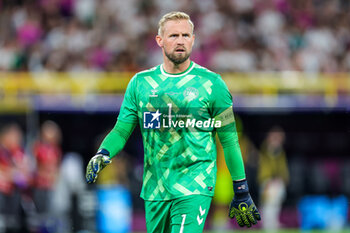 2024-06-29 - Kasper Schmeichel of Denmark during the UEFA Euro 2024, Round of 16 football match between Germany and Denmark on 29 June 2024 at Signal Iduna Park in Dortmund, Germany - FOOTBALL - EURO 2024 - 1/8 - GERMANY V DENMARK - UEFA EUROPEAN - SOCCER