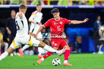 2024-06-29 - Christian Norgaard of Denmark during the UEFA Euro 2024, Round of 16 football match between Germany and Denmark on 29 June 2024 at Signal Iduna Park in Dortmund, Germany - FOOTBALL - EURO 2024 - 1/8 - GERMANY V DENMARK - UEFA EUROPEAN - SOCCER