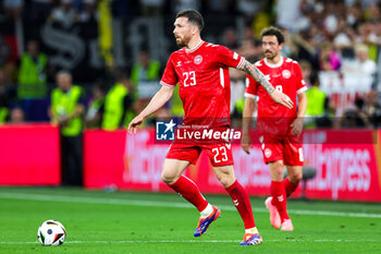 2024-06-29 - Pierre-Emile Hojbjerg of Denmark during the UEFA Euro 2024, Round of 16 football match between Germany and Denmark on 29 June 2024 at Signal Iduna Park in Dortmund, Germany - FOOTBALL - EURO 2024 - 1/8 - GERMANY V DENMARK - UEFA EUROPEAN - SOCCER