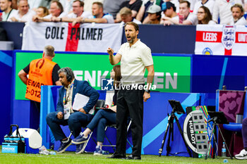 2024-07-01 - Gareth Southgate Manager of England during the UEFA Euro 2024, Round of 16 football match between England and Slovakia on 30 June 2024 at Veltins-Arena in Gelsenkirchen, Germany - FOOTBALL - EURO 2024 - 1/8 - ENGLAND V SLOVAKIA - UEFA EUROPEAN - SOCCER