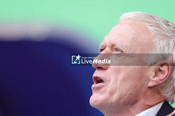 2024-07-01 - Head Coach Didier Deschamps of France during the UEFA Euro 2024, Round of 16 football match between France and Belgium on 1 July 2024 at Merkur Spiel-Arena in Dusseldorf, Germany - FOOTBALL - EURO 2024 - 1/8 - FRANCE V BELGIUM - UEFA EUROPEAN - SOCCER