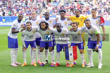 2024-07-01 - Team of France during the UEFA Euro 2024, Round of 16 football match between France and Belgium on 1 July 2024 at Merkur Spiel-Arena in Dusseldorf, Germany - FOOTBALL - EURO 2024 - 1/8 - FRANCE V BELGIUM - UEFA EUROPEAN - SOCCER