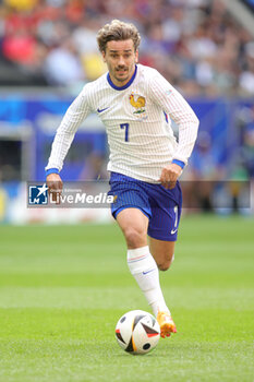 2024-07-01 - Antoine Griezmann of France during the UEFA Euro 2024, Round of 16 football match between France and Belgium on 1 July 2024 at Merkur Spiel-Arena in Dusseldorf, Germany - FOOTBALL - EURO 2024 - 1/8 - FRANCE V BELGIUM - UEFA EUROPEAN - SOCCER