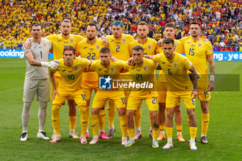 2024-07-02 - Team of Romania during the UEFA Euro 2024, Round of 16 football match between Romania and Netherlands on July 2, 2024 at Allianz Arena in Munich, Germany - FOOTBALL - EURO 2024 - 1/8 - ROMANIA V NETHERLANDS - UEFA EUROPEAN - SOCCER