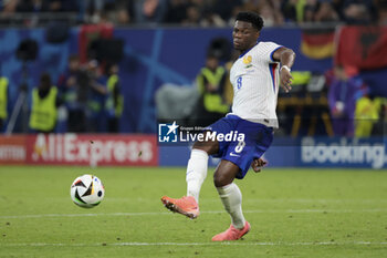 2024-07-05 - Aurelien Tchouameni of France during the UEFA Euro 2024, quarter-final football match between Portugal and France on July 5, 2024 at Volksparkstadion in Hamburg, Germany - FOOTBALL - EURO 2024 - 1/4 - PORTUGAL V FRANCE - UEFA EUROPEAN - SOCCER