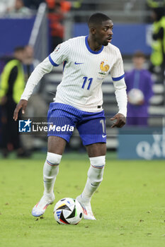 2024-07-05 - Ousmane Dembele of France during the UEFA Euro 2024, quarter-final football match between Portugal and France on July 5, 2024 at Volksparkstadion in Hamburg, Germany - FOOTBALL - EURO 2024 - 1/4 - PORTUGAL V FRANCE - UEFA EUROPEAN - SOCCER