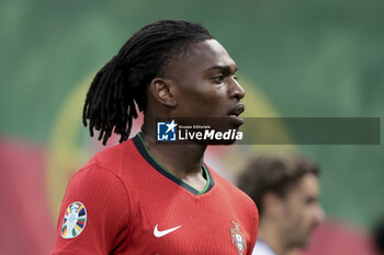 2024-07-05 - Rafael Leao of Portugal during the UEFA Euro 2024, quarter-final football match between Portugal and France on July 5, 2024 at Volksparkstadion in Hamburg, Germany - FOOTBALL - EURO 2024 - 1/4 - PORTUGAL V FRANCE - UEFA EUROPEAN - SOCCER